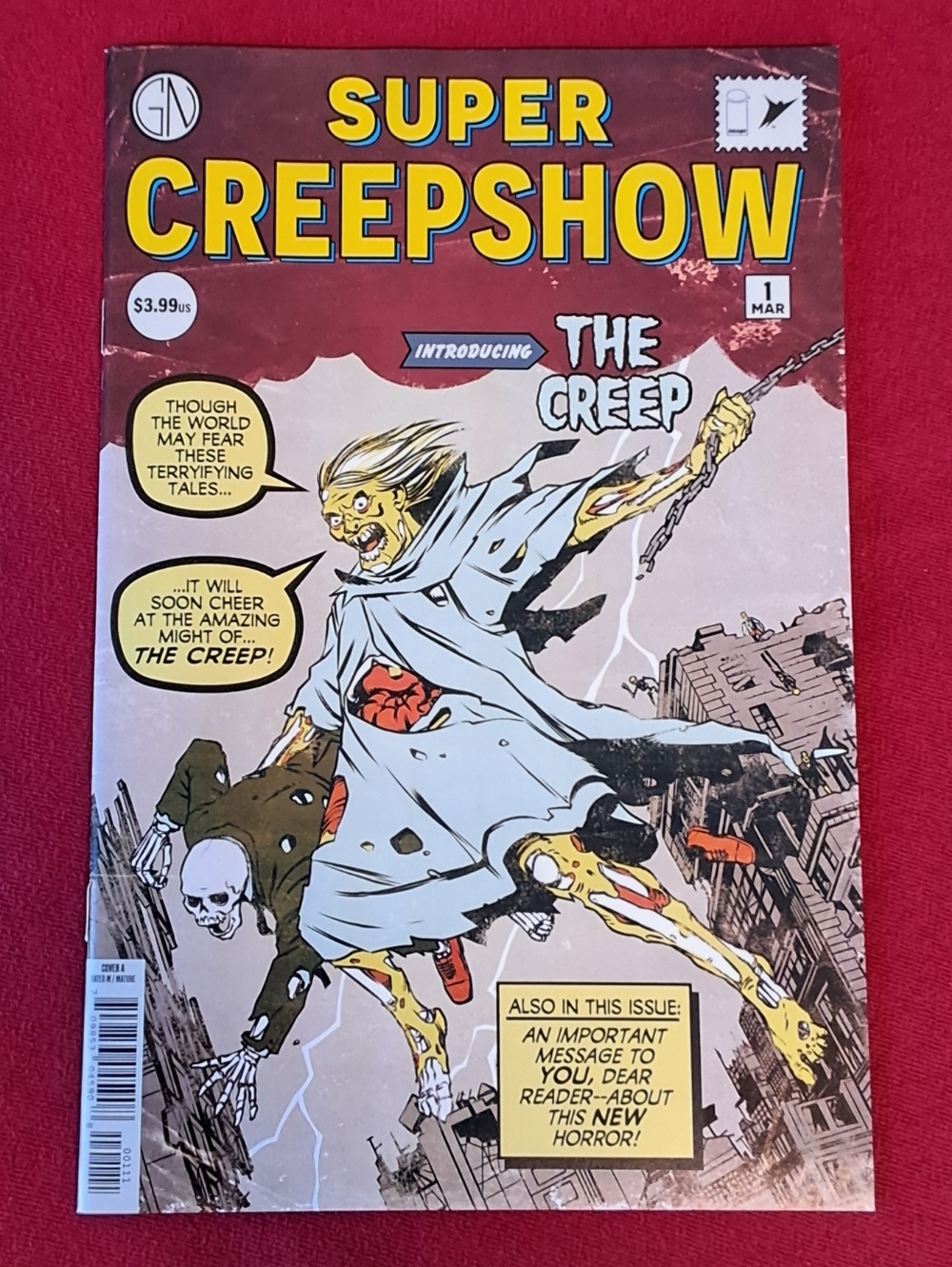 Super Creepshow Issue #1 March 2026 Image Comics Cover A NM-MINT